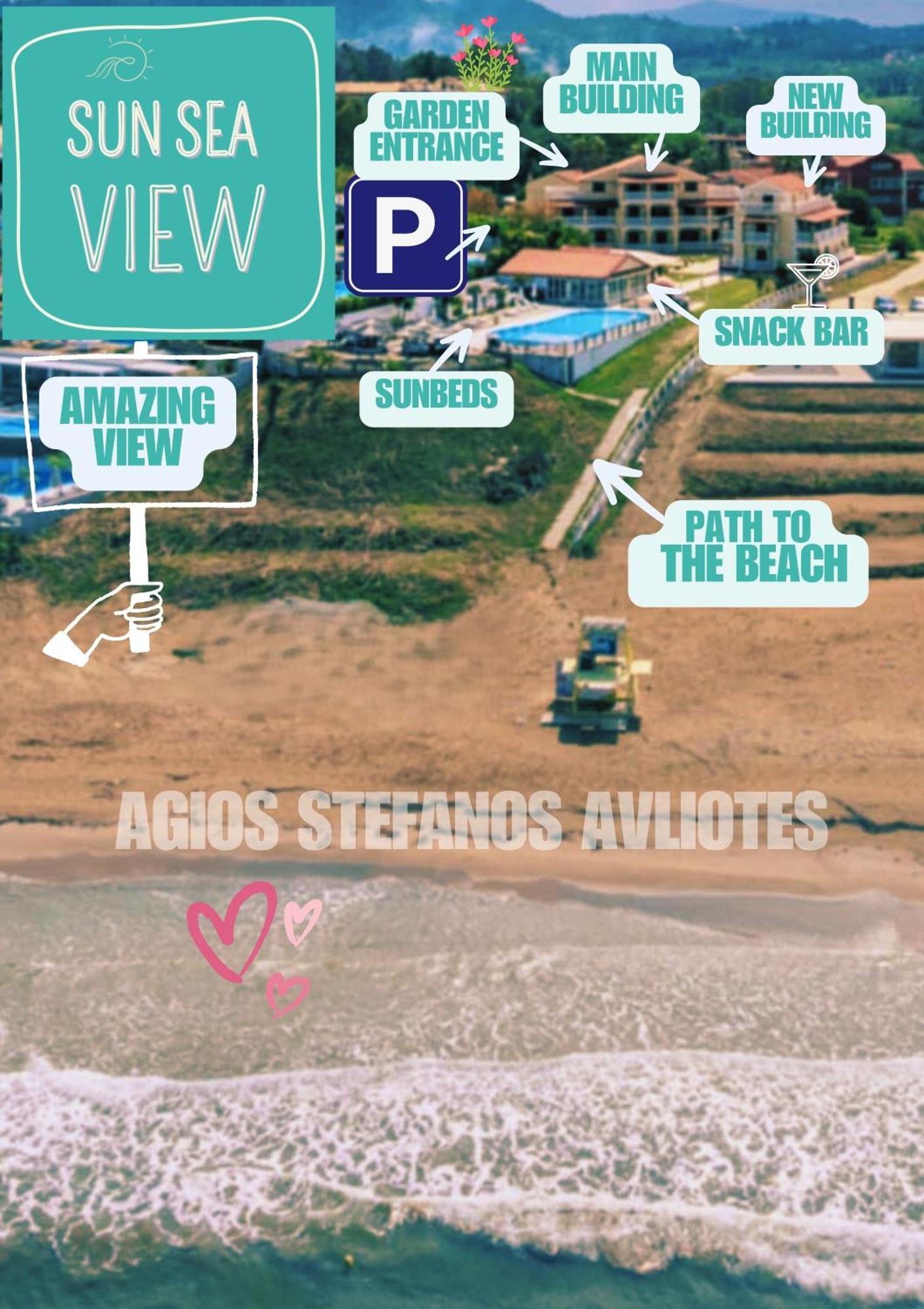 Sun See View Agios Stefanos Avliotes  Extérieur photo